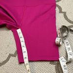 DSG Momentum Seamless high waisted pink ribbed 6.5” inseam bike shorts Photo 7