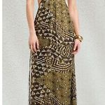 BCBGMAXAZRIA NWT BCBG MAX AZRIA DESIGNER Maj Silk Blend Halter Maxi Dress- Sz.2 WEDDING GUEST Photo 9