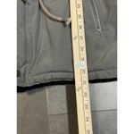 Reversible longline quilted jacket coat Size XL. Gray And Blue Photo 6