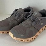 on cloud On Running women’s Charcoal and Beige Athletic Shoes Photo 0