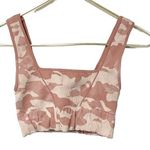 Free People Size XS/S Pink Camouflage Athletic Cropped Top Photo 0