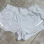 Lululemon White Hotty Hot 2.5” Shorts Photo 0