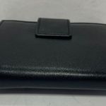 Gucci  Leather Bi-fold Compact Wallet Black - Preowned Photo 8