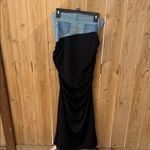 Micas Chic Black and Blue Maxi Skirt Photo 7