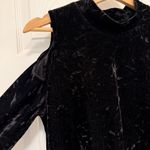 Coco + Carmen NWT  Velvet Cold-shoulder Mini Dress S/M Photo 1