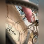 Valentino Garavani  EU 39 Rockstud Laceup Heels, Nude/Tan Photo 7