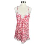 Victoria's Secret  Vintage Gold Label Pink Floral Slip Dress Photo 1