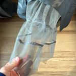 Nina Canacci Maxi Dress Spaghetti Strap Gray Beaded Womens Small Ballroom Photo 9