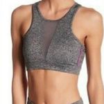 C&C California  Heather Gray Mesh Sports Bra. Size XSmall. Photo 0