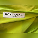NONCHALANT LABEL X FASHIONPASS NATALIE DRESS in citrone Green Size XS Photo 2