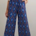 Anthropologie  Boho Wide Leg Printed Linen Pants
XL Photo 0