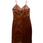 Forever 21 Brown Velvet Mini  Dress Photo 1