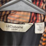 Liz Claiborne  Plaid Vest(Size Large Petite) Photo 5