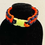 Survival Outdoor Secure Line 550 Nylon Woven Paracord Unisex Braid Brace… Orange Photo 2