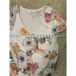 Babaton Aritzia  floral scoop neck short sleeve tshirt size M BIN Q‎ Photo 3