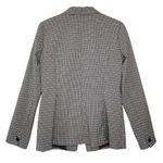 White House | Black Market WHBM Women’s Black and White Shawl Collar Single Button Blazer size 8 Photo 2