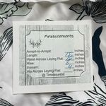 Athleta  Print Laser Running Tennis Sporty Women's White Floral Midi Skirt Skort Photo 7