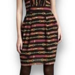 Nanette Lepore Nannette Lepore‎ Horsebit Mini Dress 4 Black Photo 0