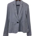 The Moon Olivia Gray blazer jacket coat Polka Dot 1 Button Pockets Small Nordstrom Photo 1