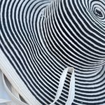 Banana Republic Striped Black and White Sun Hat Photo 6