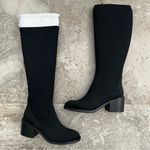 Donald Pliner Cassidy Black Crepe Tall Shaft Boot Size 5M New in Box Retail $268 Photo 5
