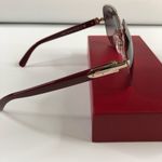 Salvatore Ferragamo Authentic Women’s Bordeaux Oversized Sunglasses ~ Brand New! Photo 6