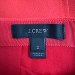 J.Crew Red Flounce Mini Skirt Women’s Size 2 Fit & Flare A Photo 1