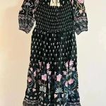 Anthropologie  Dasha Smocked Midi Dress Size XS NWOT $180 Photo 0
