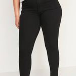 Old Navy Women Mid Rise Super Skinny Plus Long Black Jeans Size 28 Plus Photo 0