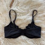 SKIMS Fits Everybody Lace Underwire Bra Onyx Size 34DD Photo 5