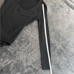 Madewell  Black‎ Long Sleeve Bodysuit Photo 3