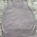 Puma Y2K Lavender Animal Print Gold Cotton Vest, size S Photo 9