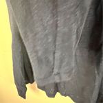 Madewell Women's Size Large Black Basic Stretchy Soft Turtleneck Long Sleeve Top Photo 3