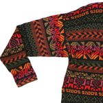 The Alpaca Connection Button Front Peruvian Alpaca Wool Cardigan Sweater L Black Size L Photo 3