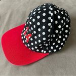 Disney  Black and White Polka Dot Minnie Mouse Hat OS Photo 3