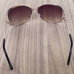 Vera Wang Simply Vera  Black and Gold Sunglasses Photo 3