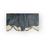 Vintage: Macis NY ❀ Silk Beaded 3D Flower Mesh Corset Illusion Top ❀ Black ❀ 14 Photo 10