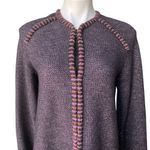 Missoni  Purple/Black Wool Blend Sweater Coat , Sz 4 Photo 6