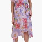 Julia Jordan NWT Floral One-Shoulder Dress Photo 0