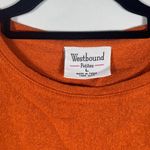 Westbound Petites Orange Short Sleeve Crew Neck T-Shirt Womens Photo 1