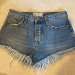 Free People Denim Shorts Size 25 Photo 0