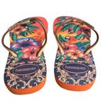 Farm Rio Havaianas x  Classic Tropical Scene Flip Flop Size 8 Photo 3