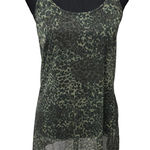 Victoria's Secret Victoria’s Secret Lingerie Babydoll Green Cheetah Women‎ Size Medium Photo 0