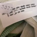 ZARA Green Multicolor Printed Pleated Short Sleeve Button Down Shirt Dress Sz S Photo 4