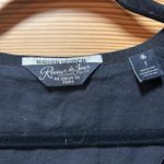 Maison Scotch Women's Black Mesh Sleeveless Shift Dress Size Small Emo Punk Goth Photo 6