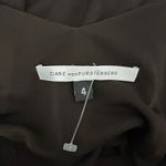 Diane Von Furstenberg  Stretch Mesh Draped Scoop Neck Half Sleeve Pullover Dress Photo 1