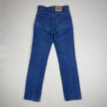 Levi's Vintage 505 Orange Tab Student Womens 26 Blue Mid 80s Straight Leg Jeans Photo 2