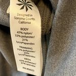 Athleta Leggings Gray Contrast Colorblock Mesh Panel Jogger Activewear Small Photo 3