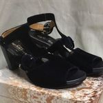 NWT Femme Right Bank Shoe Co Midnight Velvet Shoes Blue Size 10 Photo 1