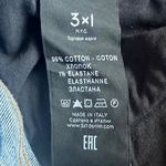 3x1 Empire Crop Flare High Waist Med Wash Blue Jeans Sz 30 Photo 7